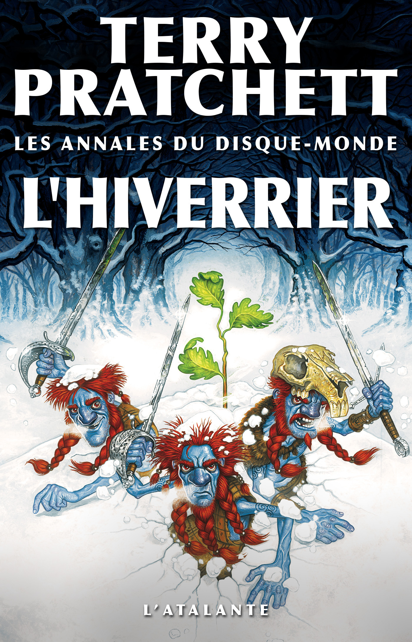 ebook cover of L'Hiverrier, by Pratchett/Kidby
