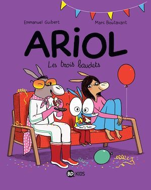 Couverture ebook de Ariol, Tome 08, de Emmanuel Guibert, Marc Boutavant