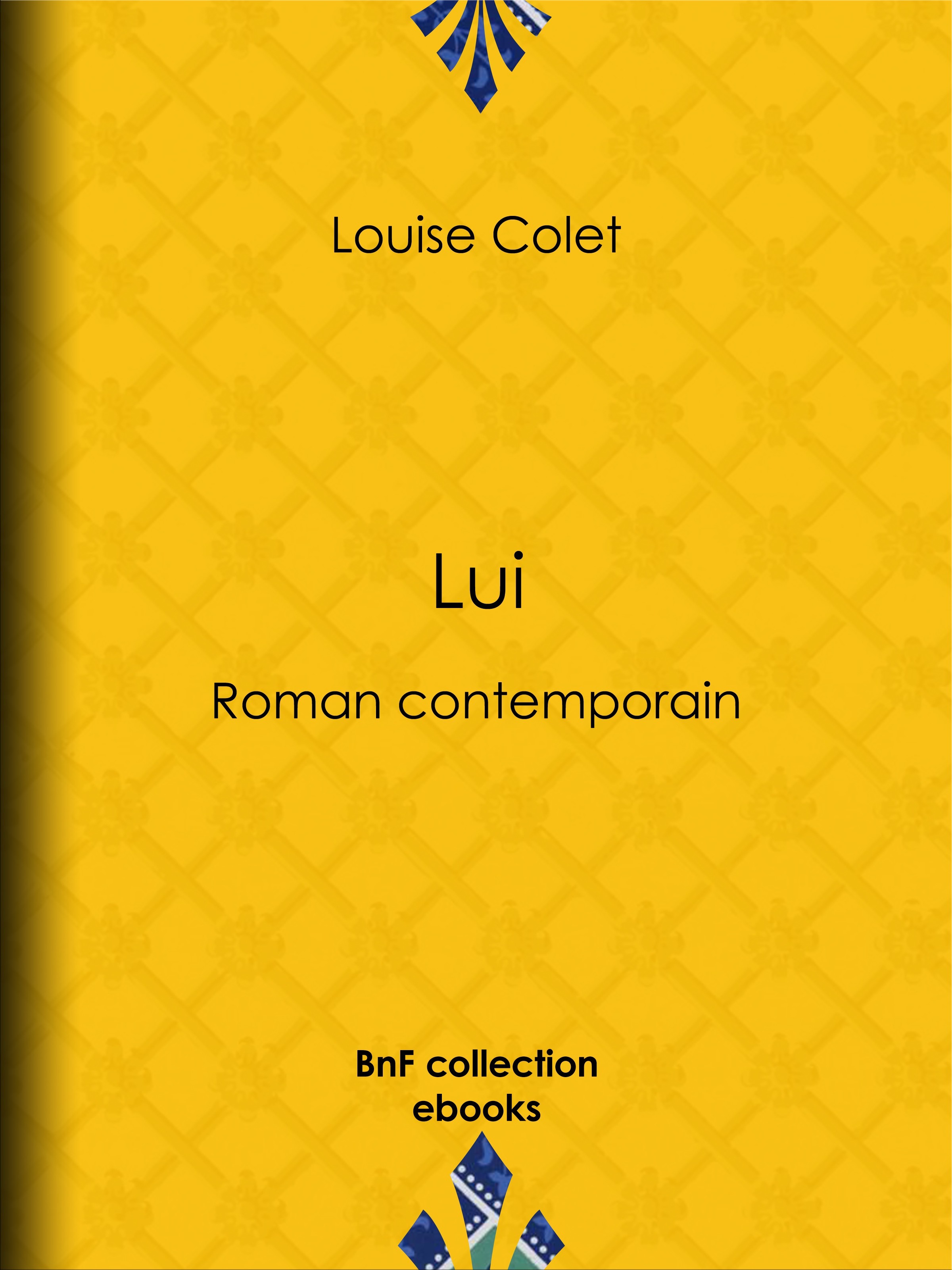 ebook cover of Lui, by Louise Colet