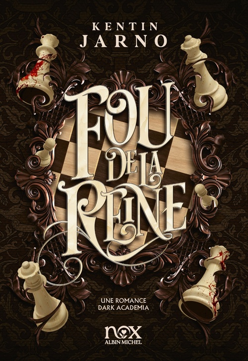 Couverture ebook de Fou de la reine, de Kentin Jarno