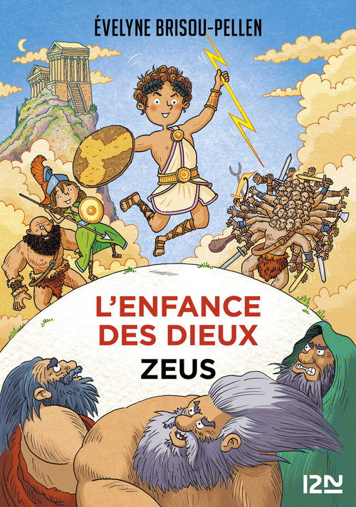 ebook cover of L'enfance des dieux - tome 1 Zeus, by Évelyne Brisou-Pellen
