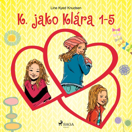 audiobook cover of K. jako Klára 1-5, by Line Kyed Knudsen