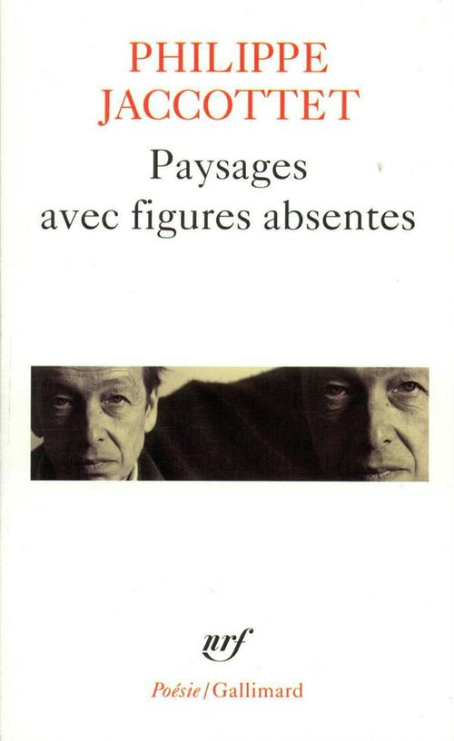 Couverture ebook de Paysages avec figures absentes, de Philippe Jaccottet