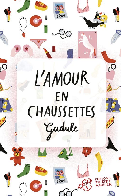 Couverture ebook de L'Amour en chaussettes, de Gudule