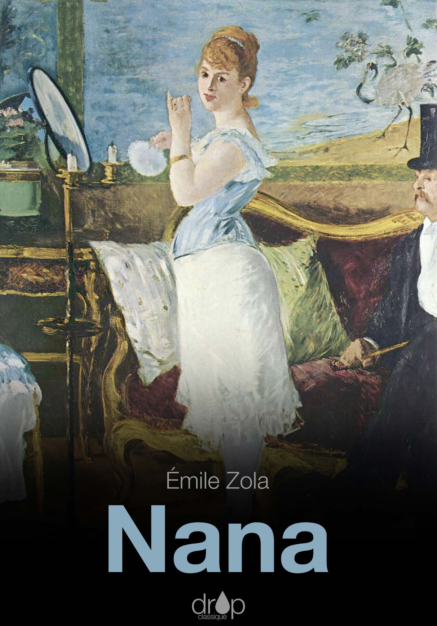 ebook cover of Nana, by Emile Zola