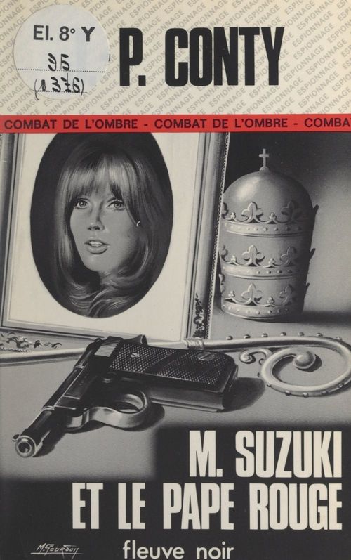 Couverture ebook de M. Suzuki et le Pape rouge, de Jean-Pierre Conty