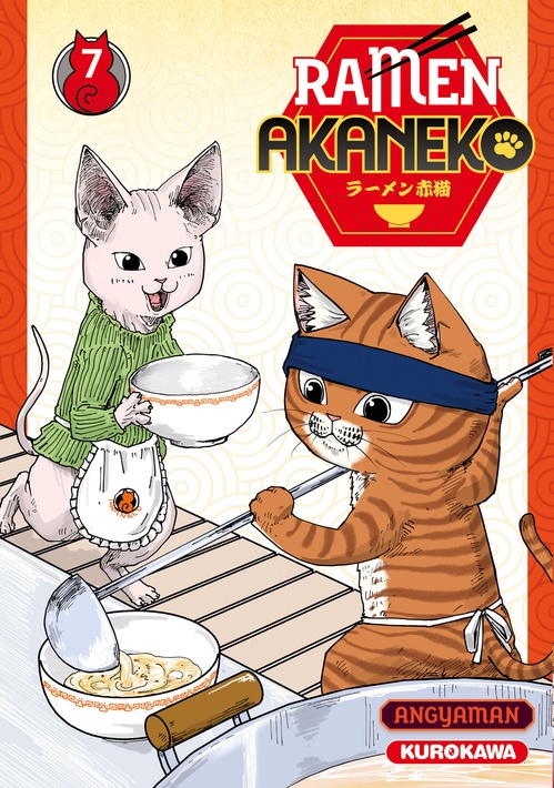 ebook cover of Ramen Akaneko - Tome 7, by Angyaman