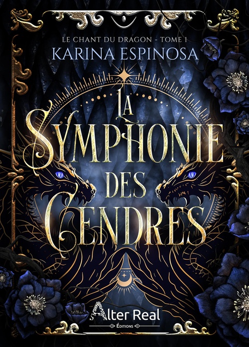 ebook cover of La symphonie des cendres, by Karina Espinosa