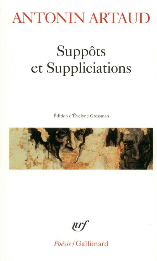 ebook cover of Suppôts et Suppliciations, by Antonin Artaud