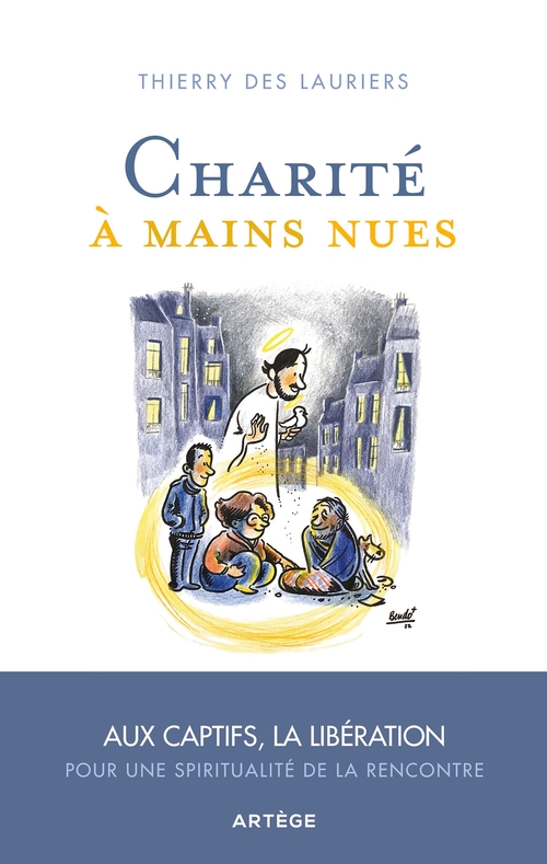 Couverture ebook de Charité à mains nues, de Thierry des Lauriers