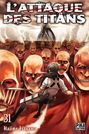ebook cover of L'Attaque des Titans T31, by Hajime Isayama