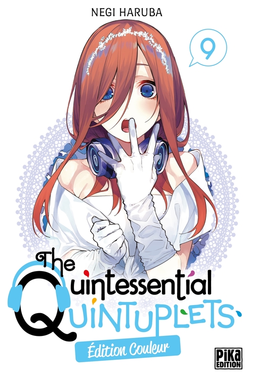 ebook cover of The Quintessential Quintuplets T09 Edition couleur, by Negi Haruba