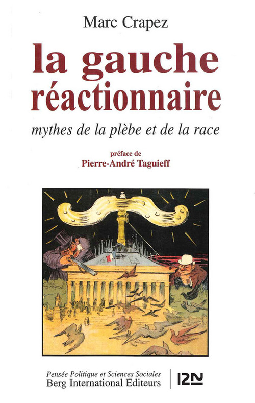 Couverture ebook de La gauche réactionnaire, de Marc Crapez