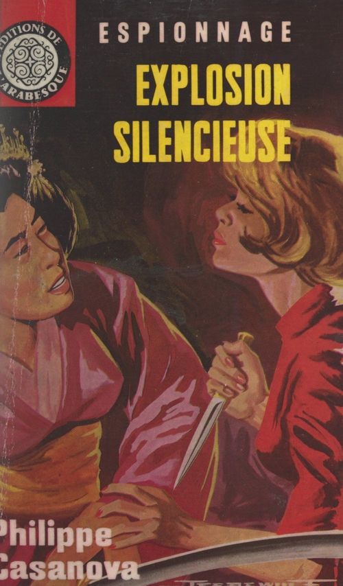 Couverture ebook de Explosion silencieuse, de Philippe Casanova