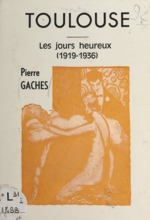 Couverture ebook de Toulouse, de Pierre Gaches