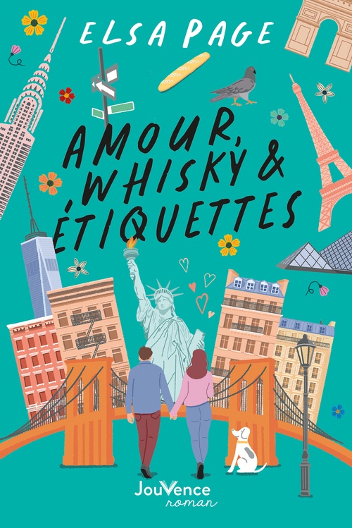 ebook cover of Amour, whisky et étiquettes, by Elsa Page