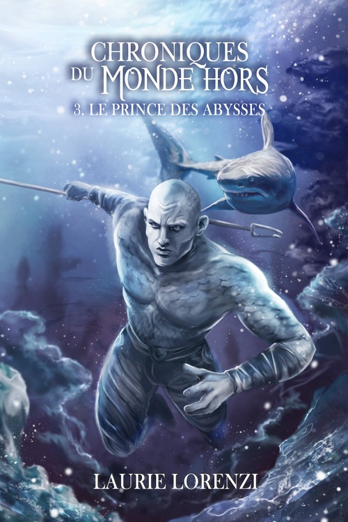Couverture ebook de Le Prince des abysses, de Laurie Lorenzi