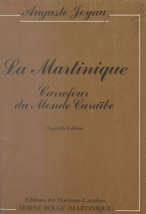 Couverture ebook de La Martinique, de Auguste Joyau