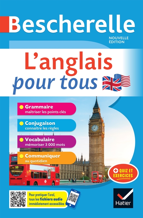 Couverture ebook de Bescherelle - L'anglais pour tous, de Michèle Malavieille, Wilfrid Rotgé