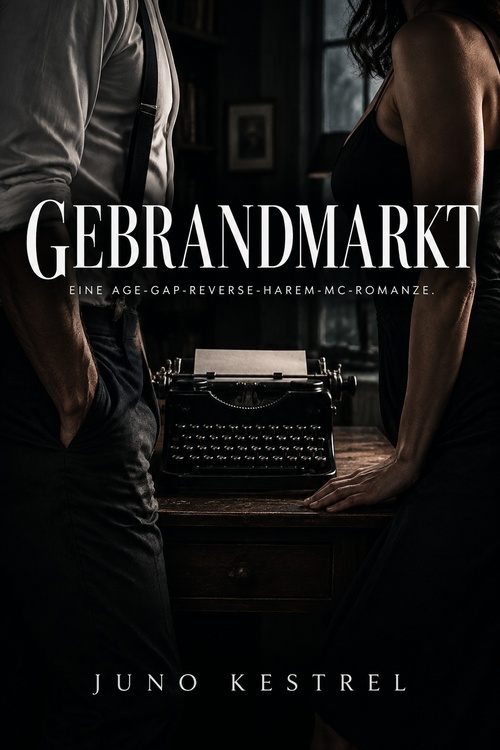 Couverture ebook de Gebrandmarkt, de Juno Kestrel