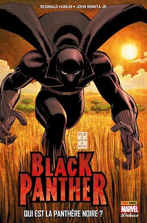 ebook cover of Black Panther - Qui est la Panthère Noire?, by Reginald Hudlin, John Romita Jr.