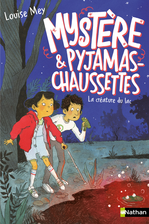 Couverture ebook de Mystère et Pyjamas-Chaussettes - tome 3 La créature du lac, de Louise Mey