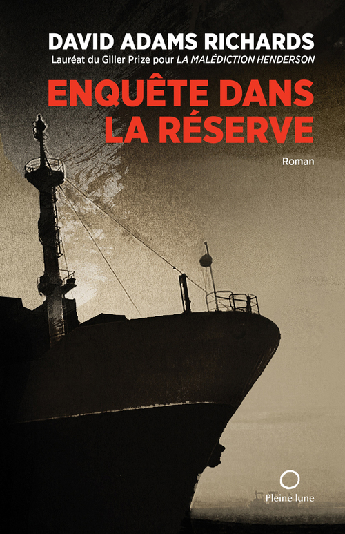 ebook cover of Enquête dans la réserve, by David Adams Richards