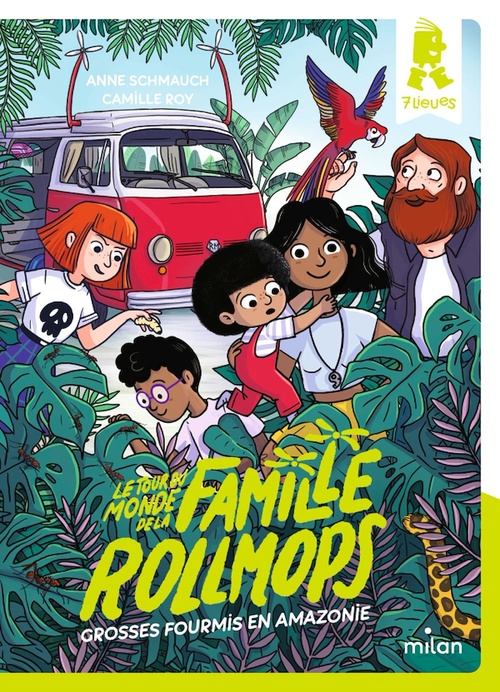 ebook cover of Le tour du monde de la famille Rollmops, Tome 01, by Anne Schmauch