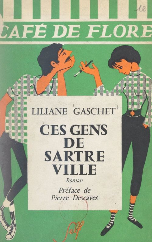 ebook cover of Ces gens de Sartre-Ville, by Liliane Gaschet