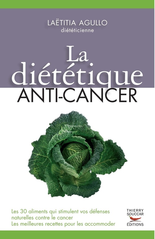 Couverture ebook de Diététique anti-cancer, de Laëtitia Agullo