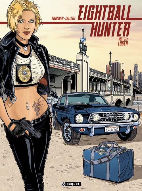 Couverture ebook de Eigtball Hunter T1, de