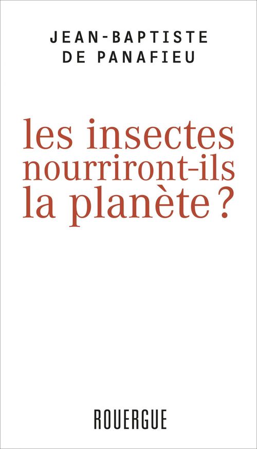 ebook cover of Les insectes nourriront-ils la planète ?, by Jean-Baptiste de Panafieu