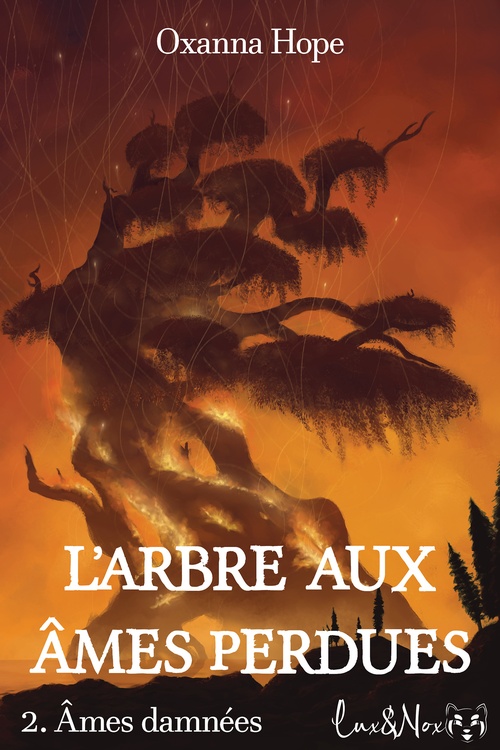 ebook cover of Âmes damnées, by Oxanna Hope