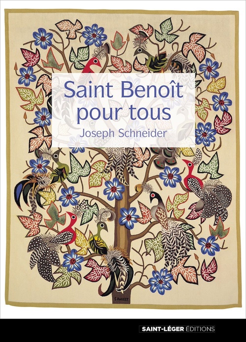 Couverture ebook de Saint Benoît pour tous, de Joseph Schneider