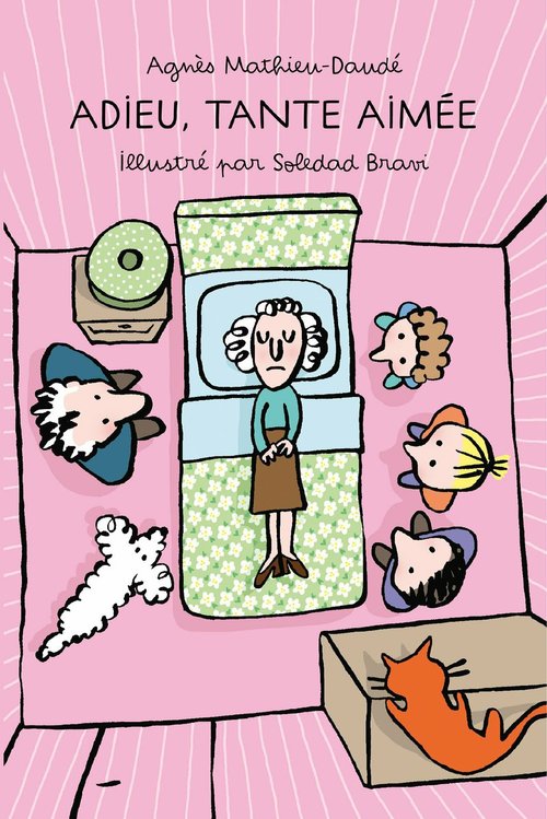 ebook cover of Adieu Tante Aimée, by Soledad Bravi, Agnès Mathieu-Daudé