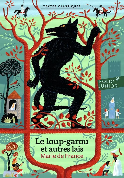 ebook cover of Le loup-garou et autres lais, by Marie de France