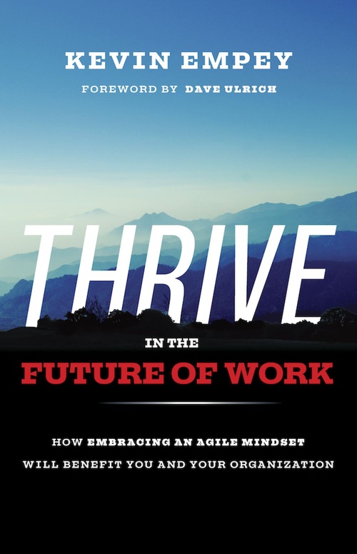 ebook cover of THRIVE in the Future of Work, by Stefan Schmidt