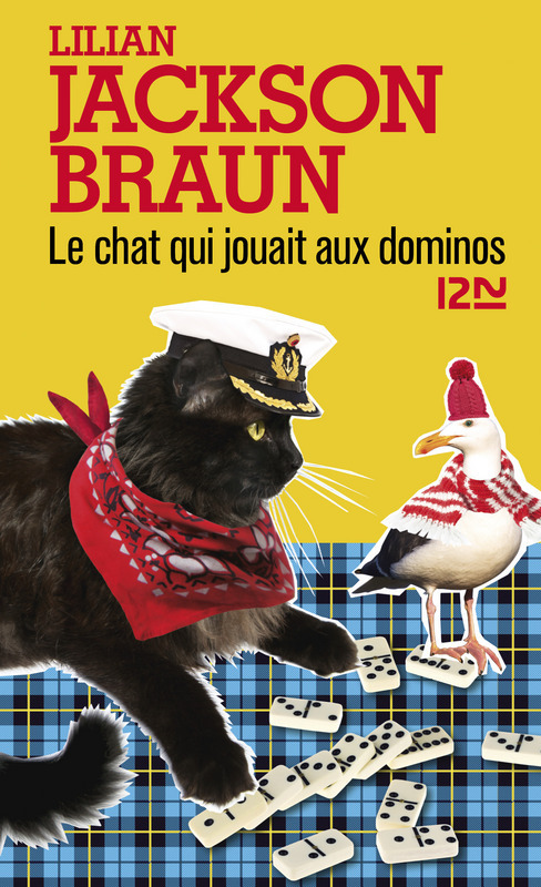 ebook cover of Le chat qui jouait aux dominos, by Lilian Jackson Braun