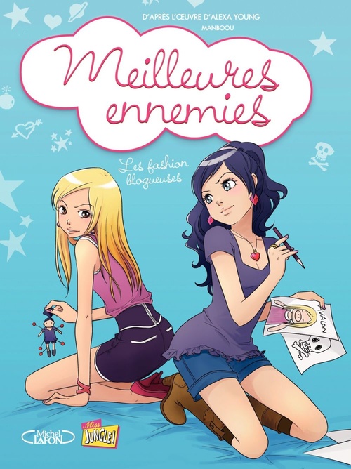 Couverture ebook de Meilleures ennemies - Tome 1 - Les fashion blogueuses, de Manboou, Véronique Grisseaux