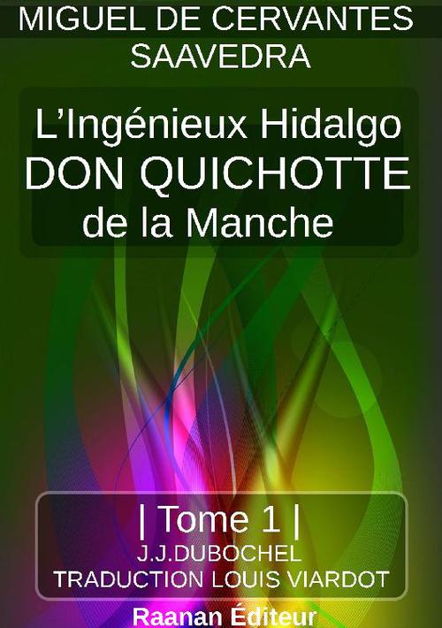 Couverture ebook de DON QUICHOTTE - TOME 1, de Miguel De Cervantes Saavedra