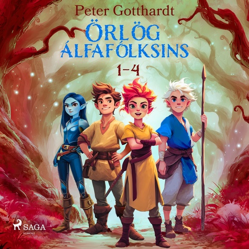 Couverture audiobook de Örlög álfafólksins 1-4, de Peter Gotthardt