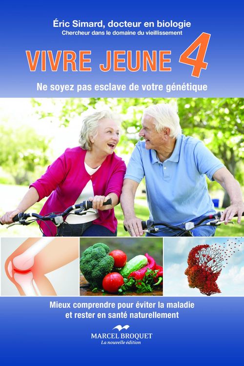 ebook cover of Vivre jeune 4, by Simard Eric