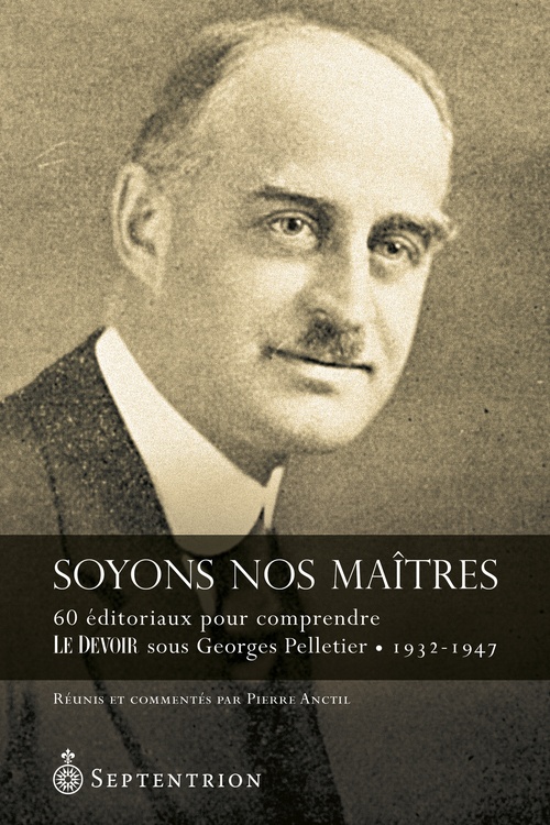 Couverture ebook de Soyons nos maîtres, de Georges Pelletier