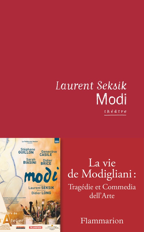 Couverture ebook de Modi, de Laurent Seksik