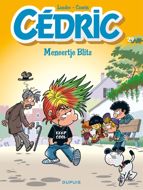 Couverture ebook de Meneertje Blitz, de Cauvin