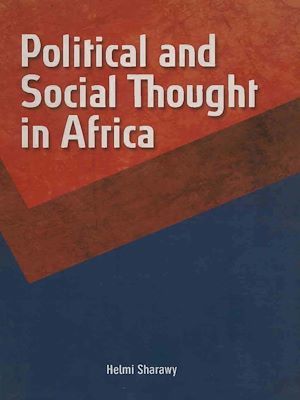 Couverture ebook de Political and social thought in Africa, de Helmi Sharawy