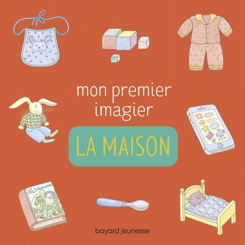 Couverture ebook de Mon premier imagier - La maison, de Martin Bour