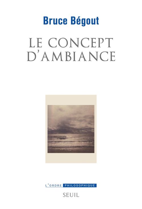 ebook cover of Le Concept d'ambiance, by Bruce Bégout