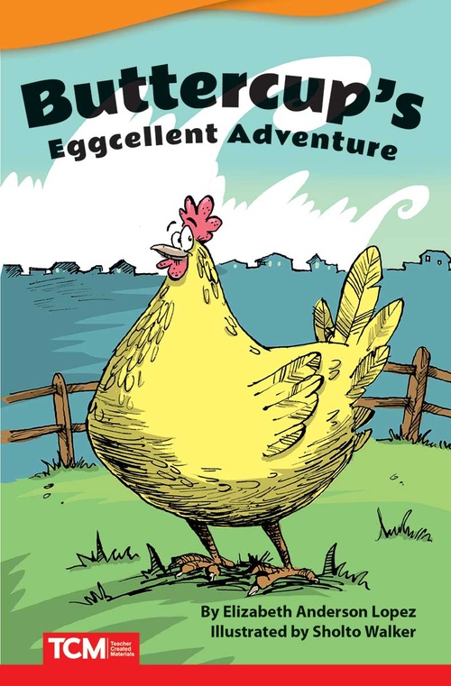 Couverture ebook de Buttercups Eggcellent Adventure, de Elizabeth Anderson Lopez