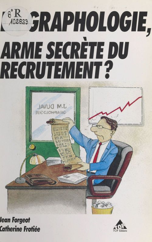 Couverture ebook de La Graphologie, arme secrète du recrutements ?, de Forgeot